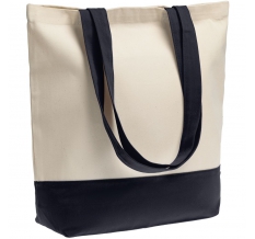 Холщовая сумка Shopaholic, темно-синяя