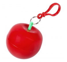 Дождевик в футляре «Фрукт», красное яблоко