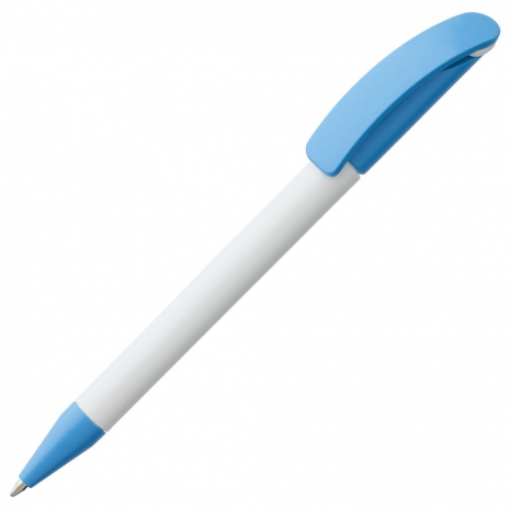 Ручка шариковая Prodir DS3 TPP Special, белая с голубым0