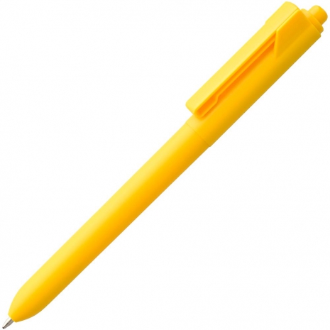 Ручка шариковая Hint, желтая0