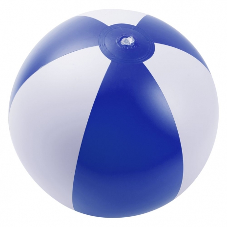 Надувной пляжный мяч Jumper, синий с белым0