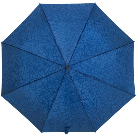 Складной зонт Magic с проявляющимся рисунком, синий0