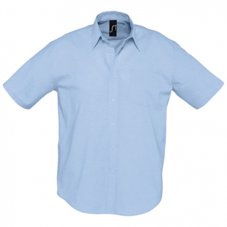 Рубашка мужская с коротким рукавом BRISBANE, голубая0