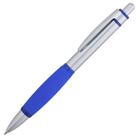 Ручка шариковая Boomer, с синими элементами0