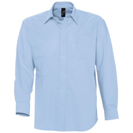 Рубашка мужская с длинным рукавом BOSTON, голубая0