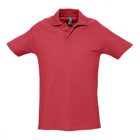 Рубашка поло мужская SPRING 210, красная0