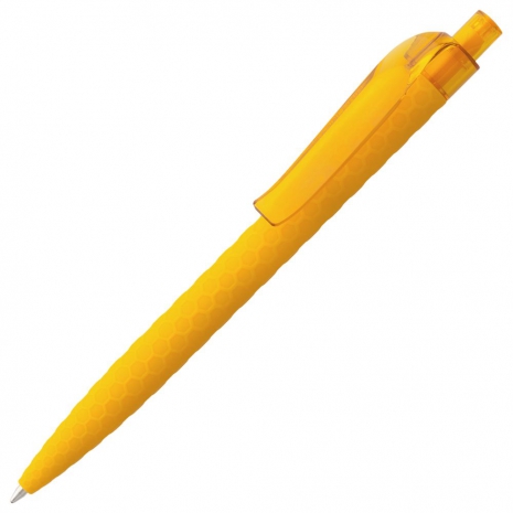 Ручка шариковая Prodir QS04 PRT Honey Soft Touch, желтая0
