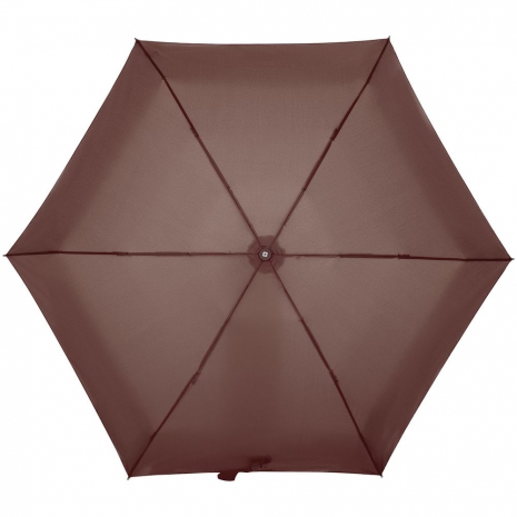 Зонт складной Minipli Colori S, коричневый0