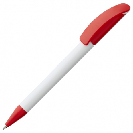 Ручка шариковая Prodir DS3 TPP Special, белая с красным0