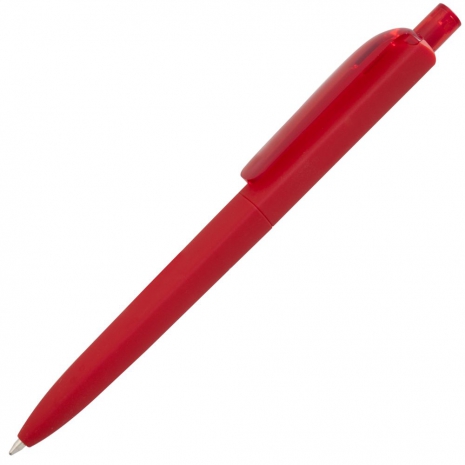 Ручка шариковая Prodir DS8 PRR-Т Soft Touch, красная0