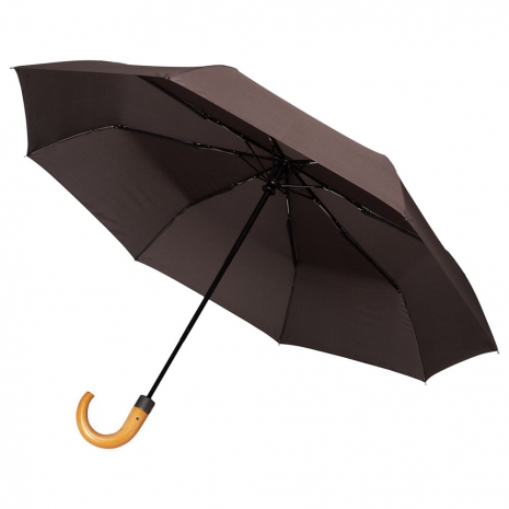 Складной зонт Unit Classic, коричневый0