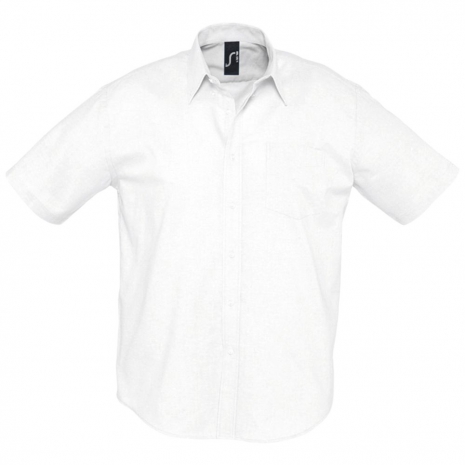 Рубашка мужская с коротким рукавом BRISBANE, белая0
