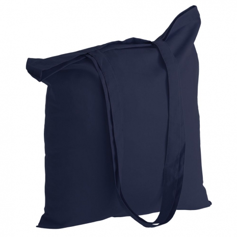 Холщовая сумка Basic 105, темно-синяя0