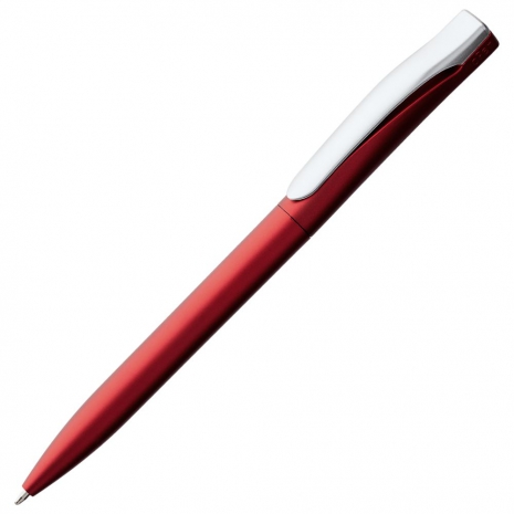 Ручка шариковая Pin Silver, красная0