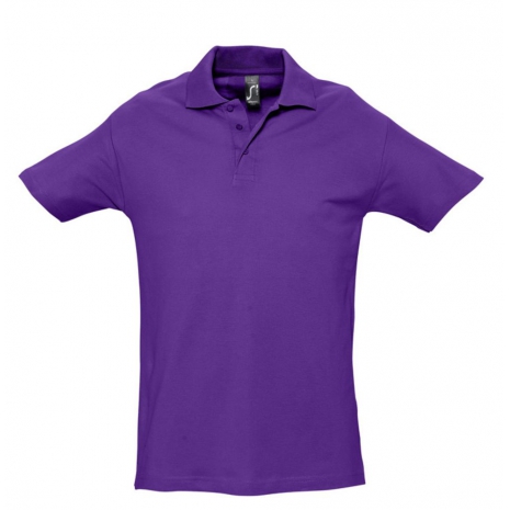 Рубашка поло мужская SPRING 210, темно-фиолетовая0