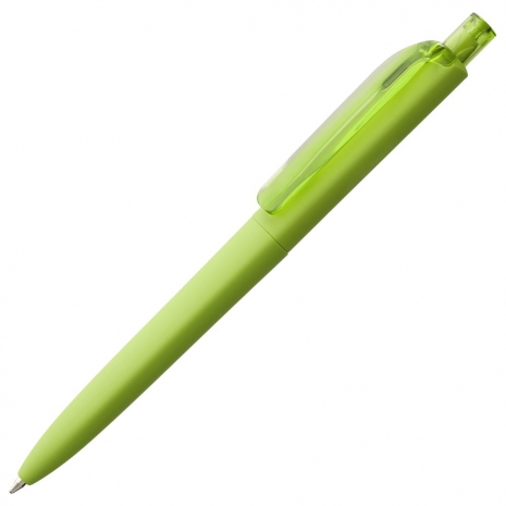 Ручка шариковая Prodir DS8 PRR-T Soft Touch, зеленая0