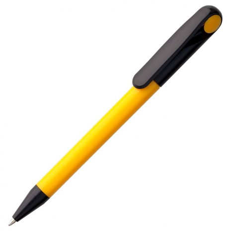 Ручка шариковая Prodir DS1 TPP, желтая с черным0