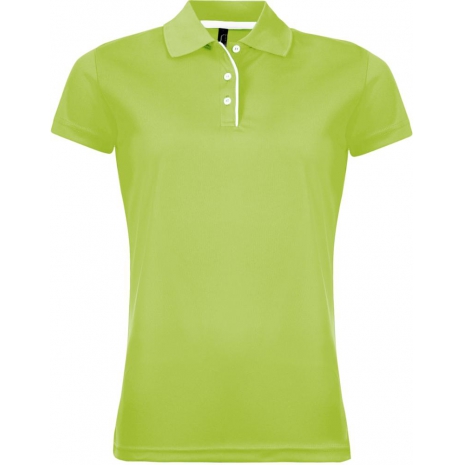Рубашка поло женская PERFORMER WOMEN 180 зеленое яблоко0