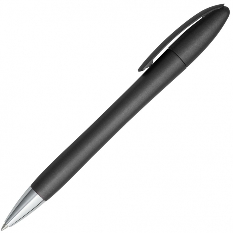 Ручка шариковая Moon Metallic, черная0