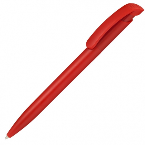 Ручка шариковая Clear Solid, красная0