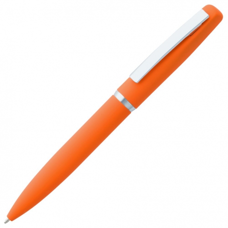 Ручка шариковая Bolt Soft Touch, оранжевая0