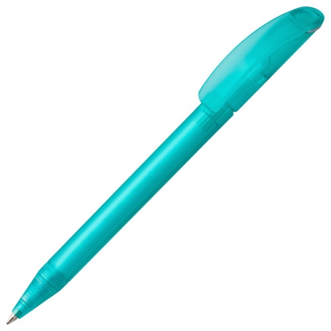 Ручка шариковая Prodir DS3 TFF Ring, бирюзовая с серым0