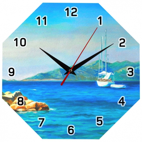 Часы настенные стеклянные Time Diamond0