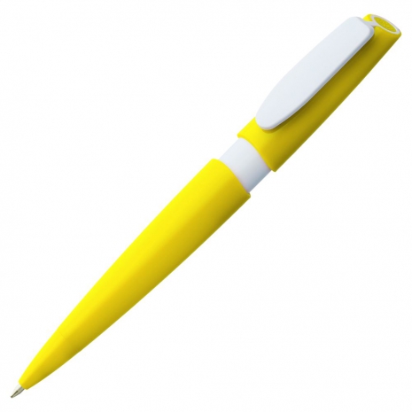 Ручка шариковая Calypso, желтая0