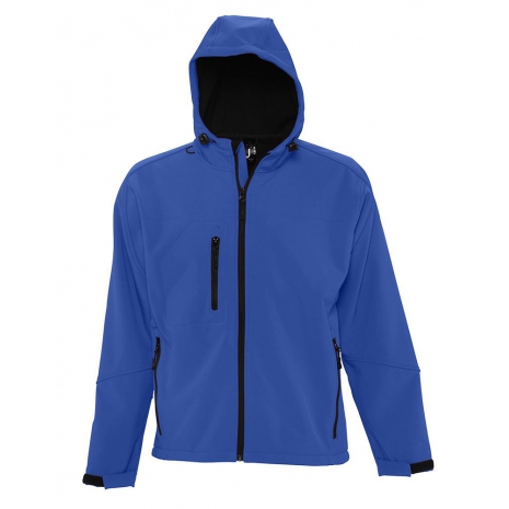 Куртка мужская с капюшоном Replay Men 340, ярко-синяя0