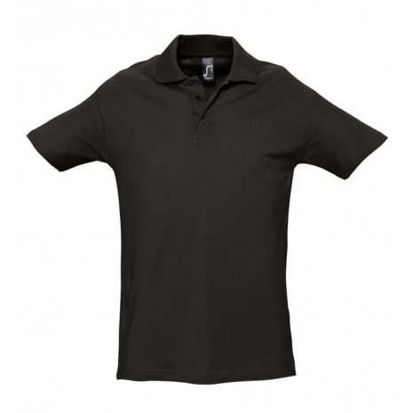 Рубашка поло мужская SPRING 210, черная0