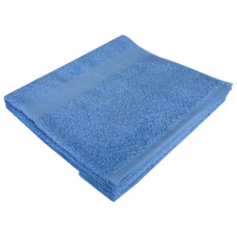 Полотенце махровое Soft Me Large, голубое0