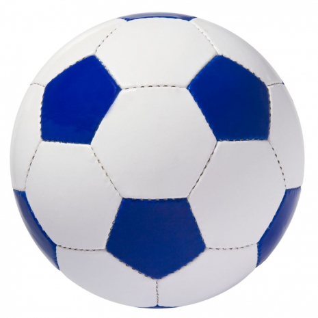 Мяч футбольный Street, бело-синий0