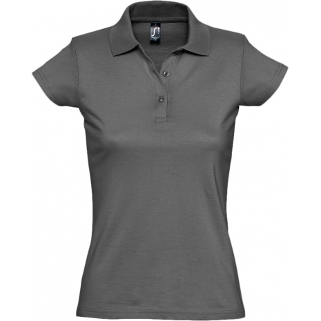 Рубашка поло женская Prescott Women 170, темно-серая0
