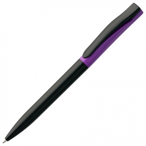 Ручка шариковая Pin Special, черно-фиолетовая0