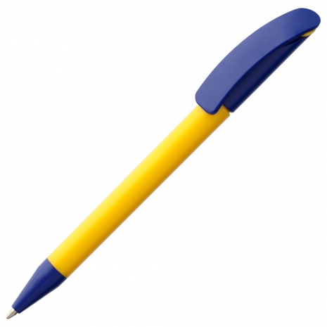 Ручка шариковая Prodir DS3 TPP Special, желтая с синим0