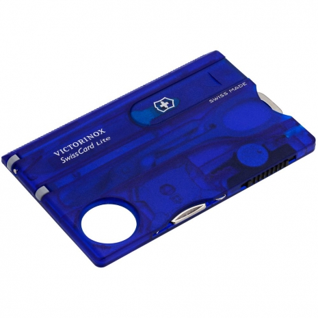 Набор инструментов SwissCard Lite, синий0
