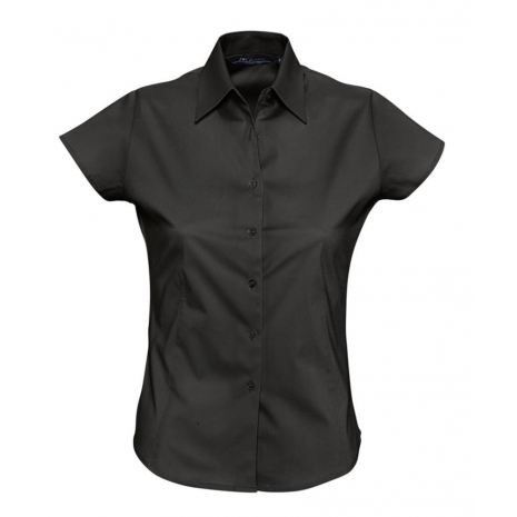 Рубашка женская с коротким рукавом EXCESS, черная0