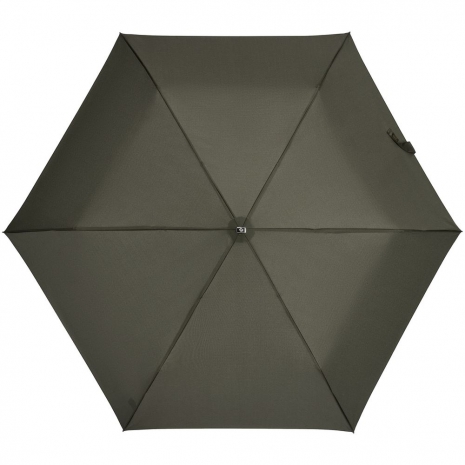 Зонт складной Rain Pro Mini Flat, зеленый (оливковый)0