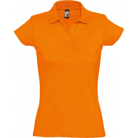 Рубашка поло женская Prescott Women 170, оранжевая0