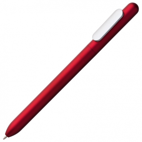 Ручка шариковая Slider Silver, красная0