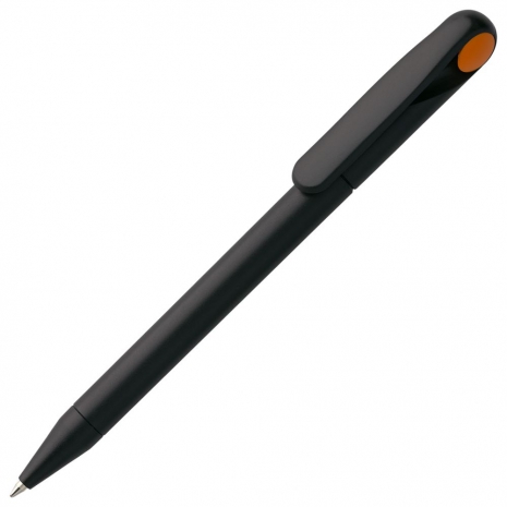 Ручка шариковая Prodir DS1 TMM Dot, черная с оранжевым0