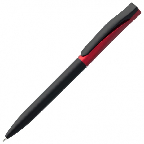 Ручка шариковая Pin Fashion, черно-красная0