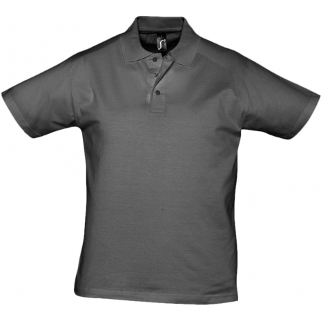 Рубашка поло мужская Prescott Men 170, темно-серая0