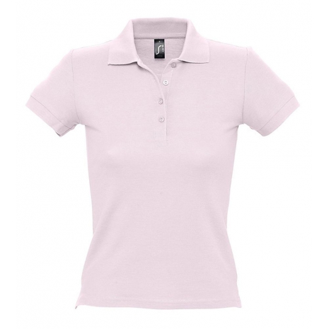 Рубашка поло женская PEOPLE 210, нежно-розовая0
