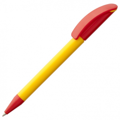 Ручка шариковая Prodir DS3 TPP Special, желтая с красным0