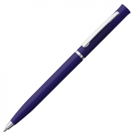 Ручка шариковая Euro Chrome, синяя0