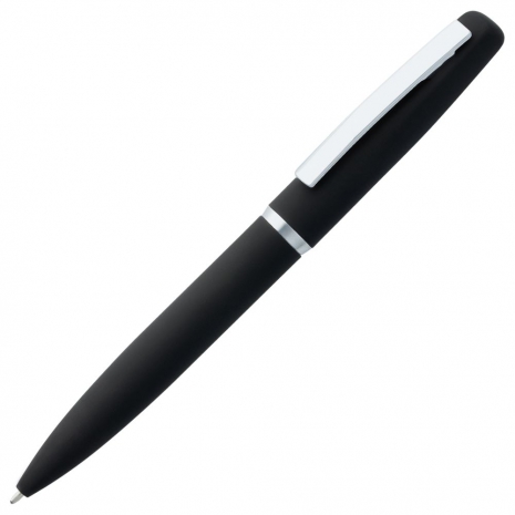 Ручка шариковая Bolt Soft Touch, черная0