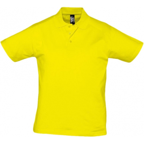Рубашка поло мужская Prescott Men 170, желтая (лимонная)0