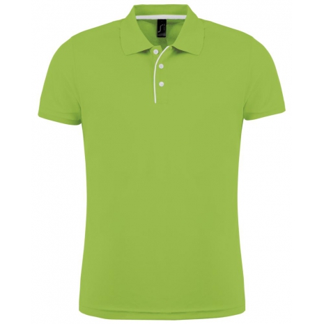 Рубашка поло мужская PERFORMER MEN 180 зеленое яблоко0