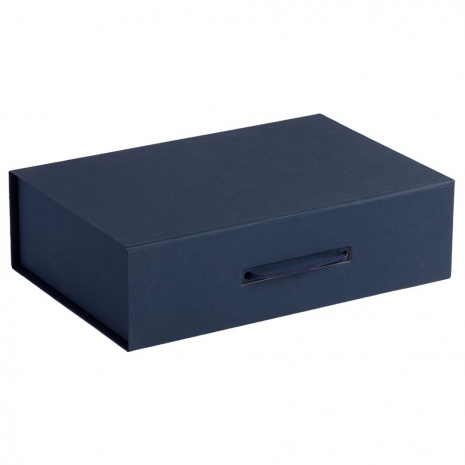 Коробка Case, подарочная, синяя0